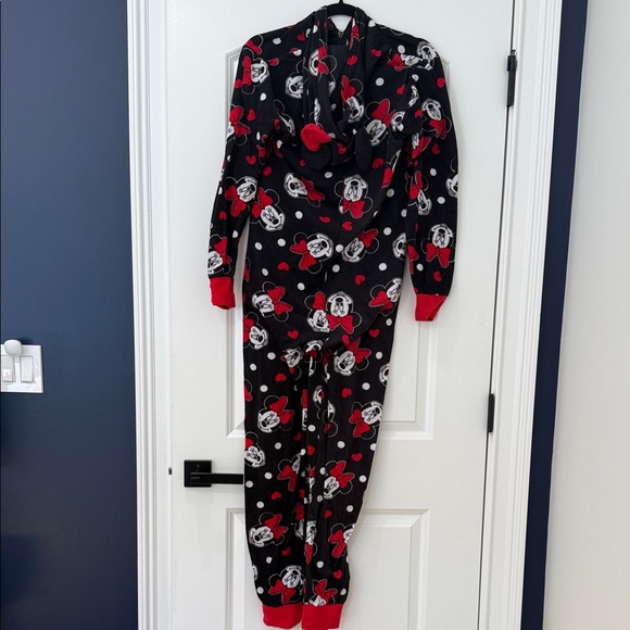 Disney Black and Red Fleece Onesie - Picture 9 of 9